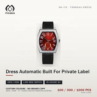 Montre OEM avec logo personnalisé, quartz analogique, cristal saphir, acier inoxydable, fabricant de marque privée, montre à quartz personnalisée