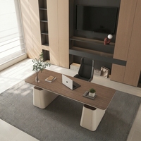 Bureau et table basse électriques réglables en hauteur, poste de travail informatique pour la maison