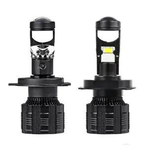 New Error-Free 72W LED Headlight Bulb 19mm Mini Projector H4 H7 H11 HB3 9005 Cut-Off Line Light Beam Fog Light Headlights
