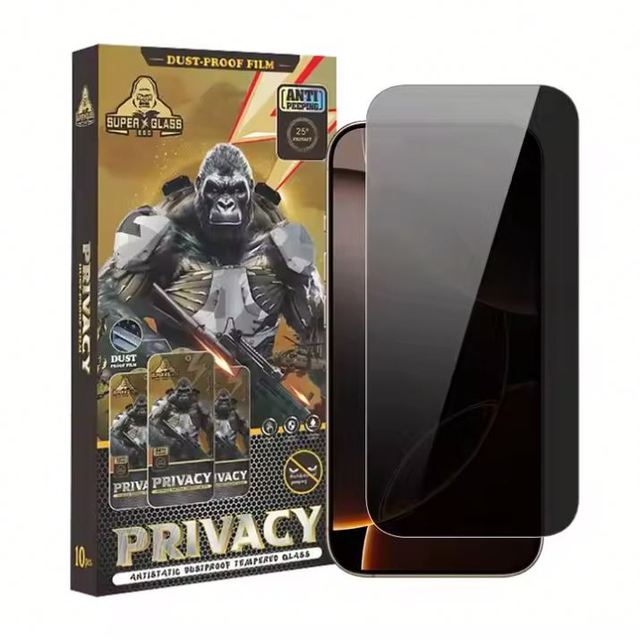 25 Degree Privacy King Kong 9H Premium Super Tempered Glass Screen Protector