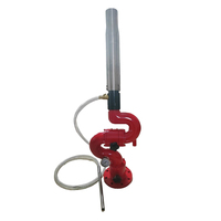 Sistema de Monitor de Incendios Móvil Ajustable de Aleación de Aluminio con Protección para Hidrante Contra Incendios DN100