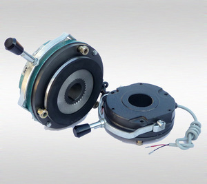 มอเตอร์เบรกแม่เหล็กไฟฟ้าแบบปลดล็อคด้วยมือ SDZ1-40 พร้อมคลัตช์เหล็ก แรงบิดสูงสุด 500 นิวตันเมตร รูเพลา 30 มม. - Product Image 4