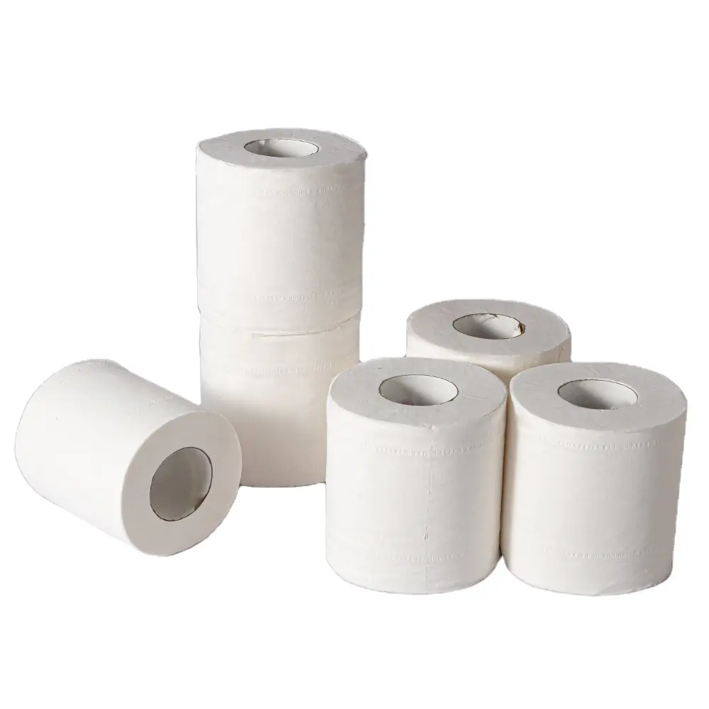 OEM Wholesale cheap price luxury quality tissue 2 ply Eco friendly for hotel and household toilet paper tissue