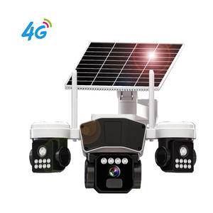 O-Kam 6MPデュアルレンズワイヤレスソーラーパワーサーベールカメラNiview 4K屋外4G SimカードセキュリティソーラーCCTVカメラ - Product Image 1