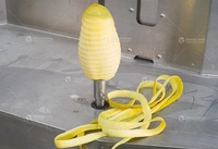 Automatische watermeloen, papaja, mango, taro schilmachine, fruit- en groenteschilmachine