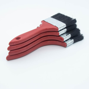 Nhựa Màu Đỏ xử lý với lỗ sơn bàn chải màu vàng đen tóc sơn bàn chải các nhà sản xuất Trung quốc sơn bàn chải - Product Image 5