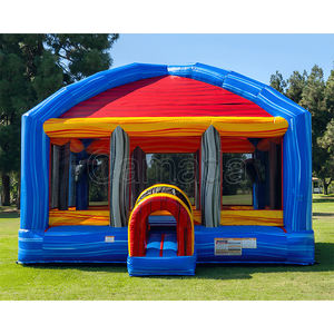 Château gonflable géant en PVC pour fête, Moonwalk, Jumper, château gonflable, location commerciale, utilisation en fête, portable, pliable, toutes saisons - Product Image 4