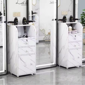 Équipement et mobilier pour salon de <span class=keywords><strong>coiffure</strong></span>, spa, salon de beauté, miroir de maquillage, chariot, table de chevet, rangement - Product Image 3