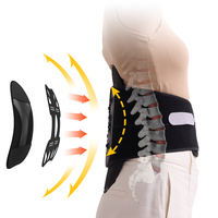Correcteur de posture avec plaque lombaire 3D et système de poulies pour le soulagement de la sciatique et le soutien de compression lombaire