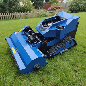 <b>Remote</b> Control Crawler Lawn <b>Mower</b> Auto Stop Safety Feature 500-1000mm Cutting Width RC-50 <b>Remote</b> Control Crawler Lawn <b>Mower</b> Auto - Product Image 1