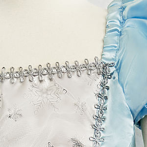 Carnaval filles bleu clair givré princesse <span class=keywords><strong>Elsa</strong></span> Costume déguisement Performance ballet porter pour les fêtes d'anniversaire des enfants - Product Image 6