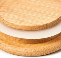 Ensemble de récipients de stockage d'épices hermétiques pour la cuisine, acheter en vrac des pots à épices en verre transparent de 4 oz avec couvercles en bambou