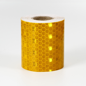 Plaque d'immatriculation <span class=keywords><strong>Film</strong></span> réfléchissant Guangzhou <span class=keywords><strong>Film</strong></span> réfléchissant Bande réfléchissante rouge noir et jaune - Product Image 4