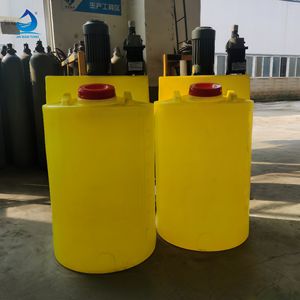 Sistema de Dosificación Química con Tanque de Plástico PE para Plantas de Tratamiento de Aguas Residuales MBBR/MBR con Biofiltro de Tratamiento de Aguas Residuales - Product Image 1