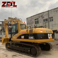 Offre Spéciale – Excavatrice sur Chenilles Hydraulique d'Occasion CAT 320CL 320C 320D 320GC 20 Tonnes – Équipement de Construction Caterpillar