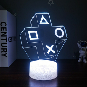 Gaming Room Desk Setup Lighting Decor Custom Photo Creative RGB 7/16 Colors LED Base 3d Illusion Anime Acrylic 3D Night <b>Light</b> - Product Image 3