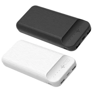 20000mAh Banques d'alimentation de téléphone Mini chargeur portable ultra mince Batterie de téléphone externe Petite urgence