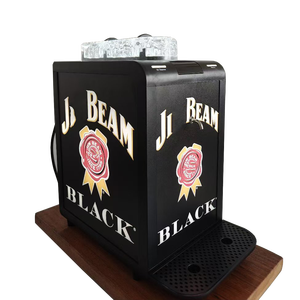 Warna LED disesuaikan versi 2 atau 3 botol pendingin minuman keras Shot Dispenser pendingin mesin dengan pompa otomatis Dispenser - Product Image 4