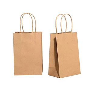 Sac en papier kraft écologique, recyclable, résistant à la graisse, imprimé double face, de qualité alimentaire, très vendu - Product Image 1