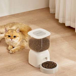 Pemberi makan hewan peliharaan otomatis, perlengkapan berkemah mangkuk plastik Stainless dengan Remote wifi waktu kuantitatif baru ramah lingkungan - Product Image 4