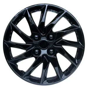 4 adet araba evrensel JANT KAPAĞI R14 R15 inç Hubcap değiştirme Hub kapaklar jant kapağı ABS lastik aksesuarları SUV kamyon üzerinde yapış