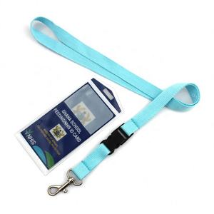 Lanière en polyester avec logo personnalisé avec impression offset de cartes en PVC - Product Image 3