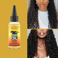 Afrika 40ml minyak penumbuh rambut pabrik grosir alami memperbaiki rambut perawatan minyak Serum untuk WANITA HITAM