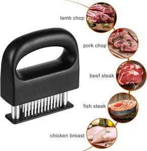 Ablandador de carne con 48 cuchillas de aguja ultraafiladas de acero inoxidable para ablandar aves de corral carne de cerdo pavo pescado marinado barbacoa - Product Image 3