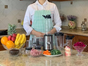 Blender personnel <span class=keywords><strong>portable</strong></span> en acier inoxydable à vitesse variable sans BPA pour usage domestique - Product Image 6
