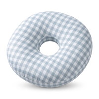 Oreiller donut en forme de O sur mesure avec trou pour piercing d'oreille, pour le sommeil et le soulagement de la douleur