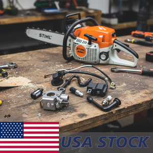 Kit Carburatore, Bobina di Accensione, Candela, Tubo Carburante e Filtro per Motosega Stihl MS361 MS341 - Alta Compatibilità - Product Image 2