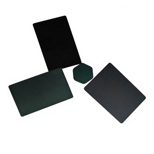 Cartes vierges personnalisées en métal 88mmx64mm, cartes de visite en aluminium anodisé, pièces estampées en tôle, certifiées ISO9001 - Product Image 2