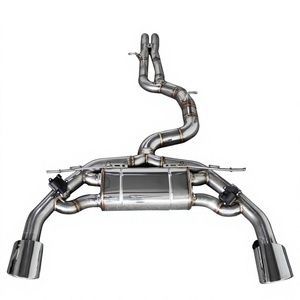 Vortex Stainless Steel Valved Catback <b>Exhaust</b> Fit Audi RS3 2.5T 2016-2024 Sport Racing Muffler Dual Polished Outlet Tail Tips - Product Image 1
