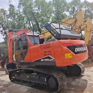 Excavatrice sur chenilles hydraulique Doosan DX225 d'occasion, modèle 2018, moteur et boîte de vitesses testés et inspectés, Chine - Product Image 5
