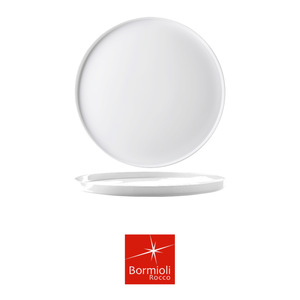 Assiette plate Grangusto Ø 32 cm H 1,8 cm Haute Cuisine Verre blanc Bormioli Rocco - Product Image 4