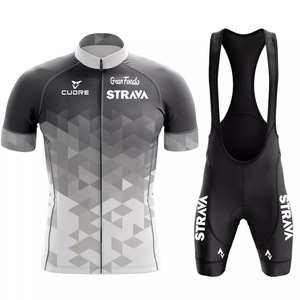 Ensemble cycliste respirant à manches courtes 2026, idéal pour le <span class=keywords><strong>Tour</strong></span> <span class=keywords><strong>de</strong></span> <span class=keywords><strong>France</strong></span> et les courses <span class=keywords><strong>de</strong></span> VTT sur Strava – Nouveauté transfrontalière très prisée - Product Image 1