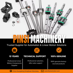 Husillo de Bolas de Alta Precisión Pinsi SFU1205 SFU1605 SFU1610 C5 C7 Rectificado con Tuerca y Acabado para Máquina CNC - Product Image 6