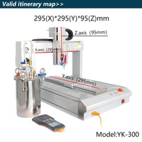 Distributeur automatique de colle YK-300 pour la peinture/époxy/silicone/pvc distributeur à jet de colle distributeurs de colle pour l'industrie de l'imprimerie