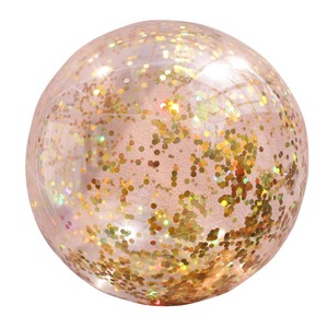 Pallone da spiaggia gonfiabile Glitter all'ingrosso con coriandoli luccica pallone da spiaggia gonfiabile coriandoli palloni da spiaggia <span class=keywords><strong>sfusi</strong></span> - Product Image 6