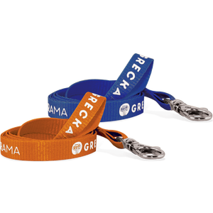 Sản Phẩm Mới 2025 Phẳng Gân Hình Ống Cổ Lụa Màn Hình In Polyester Đàn Hồi Dây Buộc Vải Với Carabiner - Product Image 3