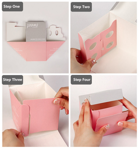 Caja para Pastel de 2-3 Pulgadas, Estilo Internet Celebrity, para Cortar en Porciones, Caja de Empaque para Mini Postres de Mousse, Caja de Empaque para Tiramisú - Product Image 2