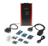 IPROG PRO V87 V89 avec 6/7/11/12 adaptateurs Programmeur de clés ECU Outils de voiture Iprog