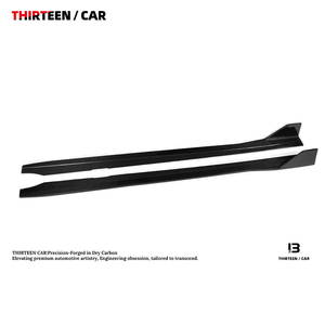 G87 M2 quảng cáo lưỡi phong cách chất lượng cao khô sợi carbon bên váy bên bội thu môi Splitter cho BMW G87 M2 - Product Image 3