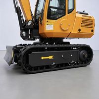 Mini-excavatrice compacte sur chenilles de 2430 kg |   Moteur Kubota Diesel pour Micro-Pelle, Certifié EPA CE, Source Usine