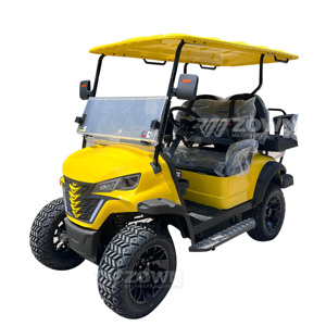Voiturette de golf électrique 4 roues améliorée 2026, 2/4/6 places, avec batterie au lithium personnalisable - Product Image 6