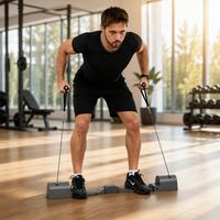 Machine de musculation numérique OmniGo AM9 pour l'entraînement quotidien à domicile, pour rester en forme et garder une bonne santé, design pliable et portable