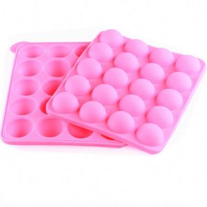 20 Holes Chocolate Ball Cupcake <b>Cookie</b> Candy Maker DIY Baking <b>Tool</b> Custom Silicone Cake Mould - Product Image 6