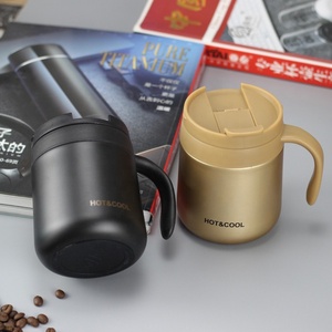 Mug à café en acier inoxydable de 350 ml avec poignée, conservation de la chaleur, revêtement par électrolyse, <span class=keywords><strong>isolation</strong></span> sous vide pendant plus de 12 heures - Product Image 3