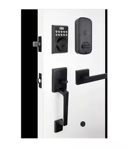 Serratura elettronica con serratura a catenaccio intelligente con serratura per casa appartamento e ufficio porta anteriore senza chiave