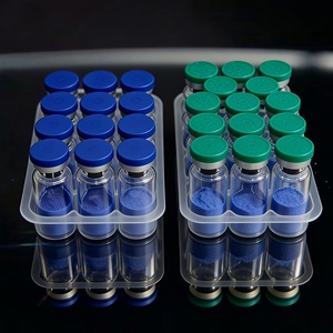Péptido de Cobre GHK-Cu de Alta Pureza 99%, 50 mg/100 mg, Grado Cosmético, Color Azul, Suministrado por Fábrica China, Envío Rápido - Product Image 3